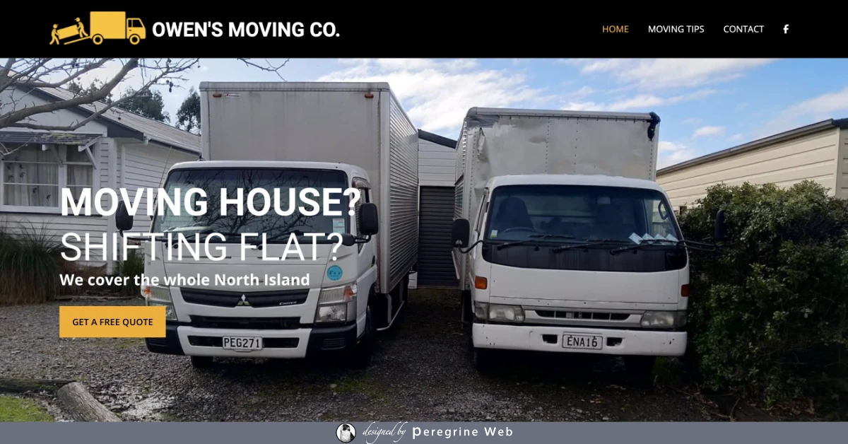 Owen's Moving Co., Palmerston North furniture removal company